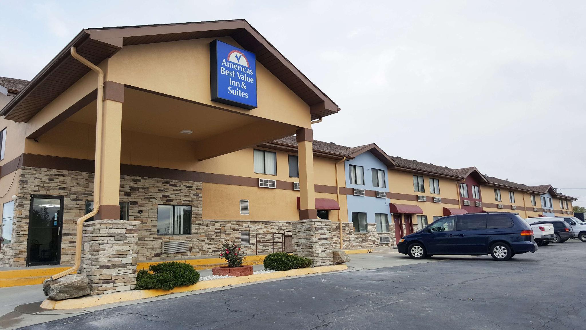 Americas Best Value Inn & Suites Harrisonville Exterior foto